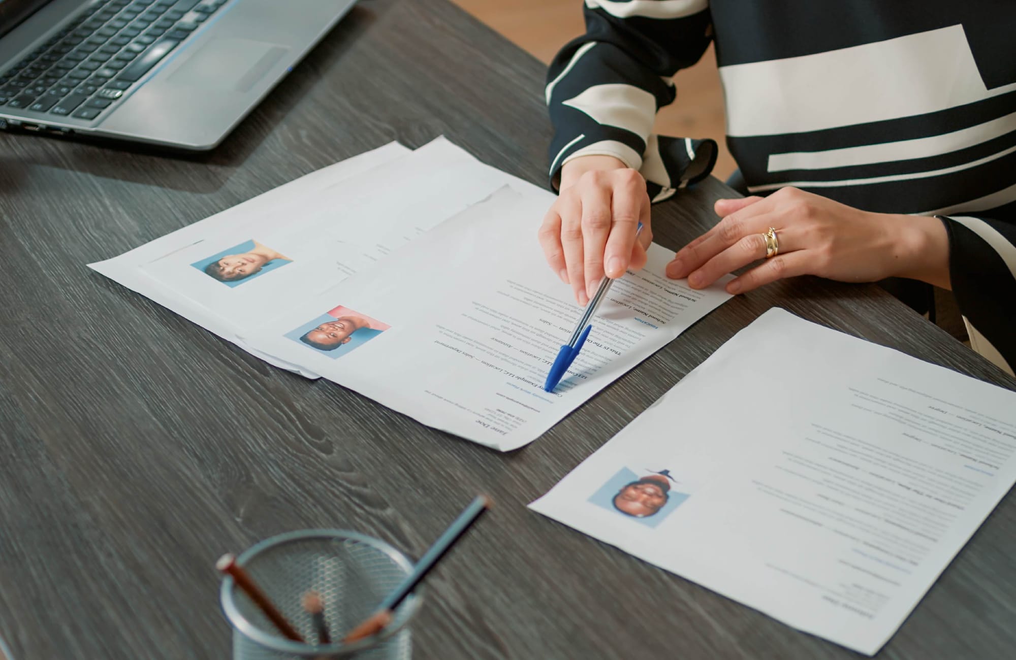 Recruitment metrics of Interest & application stage