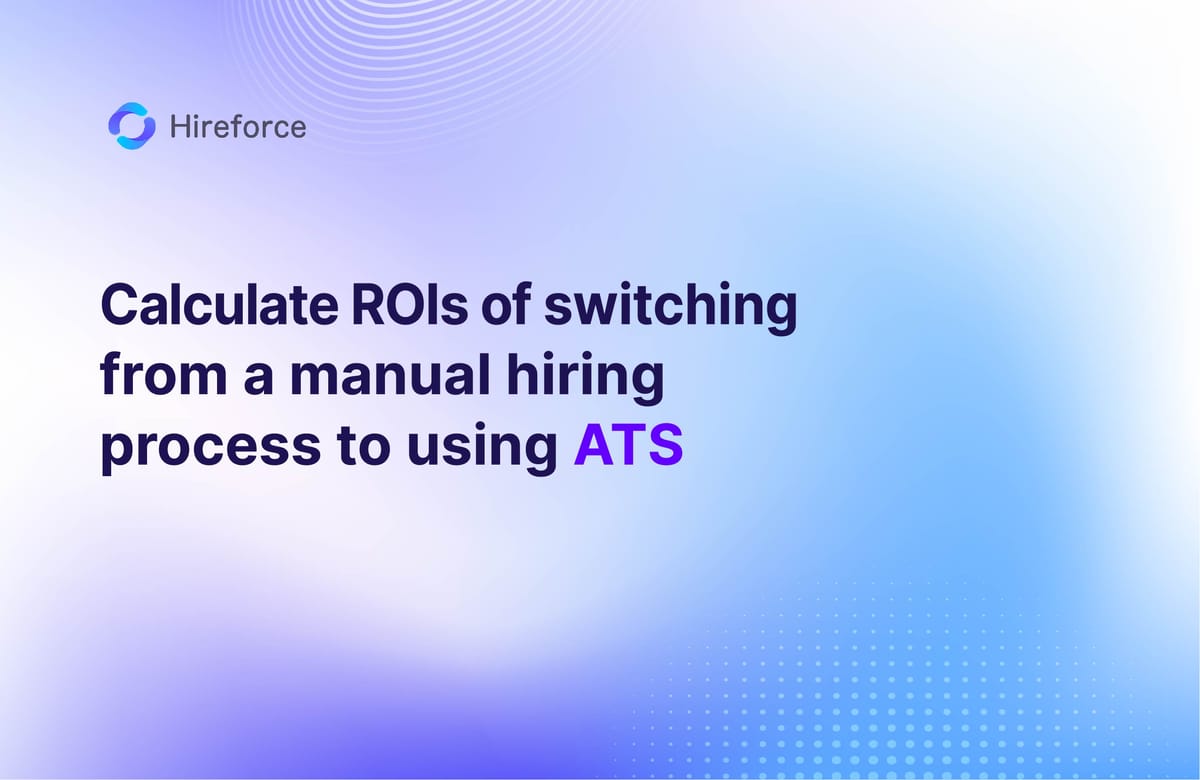 Calculating recruitment ROIs when using an ATS