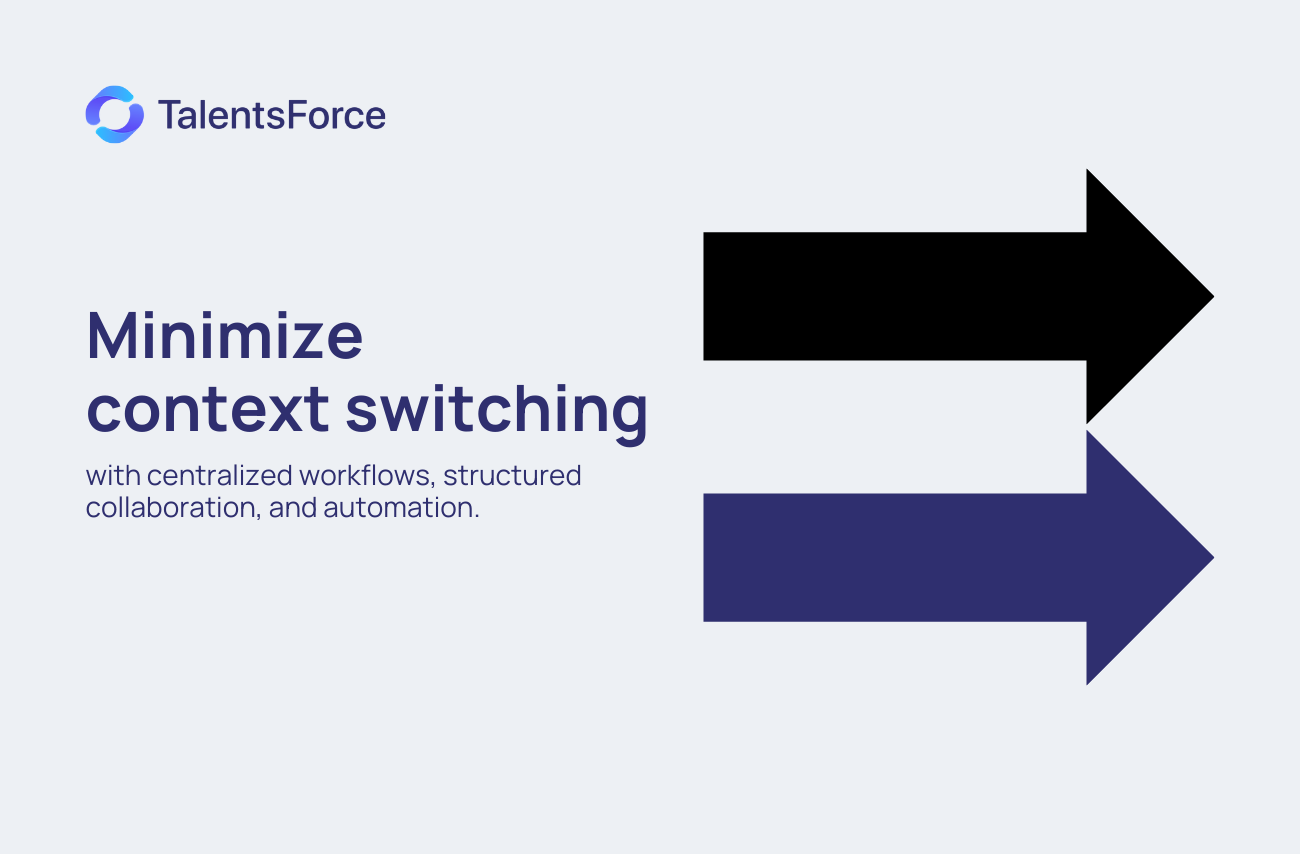 How to reduce context switching in recruiting