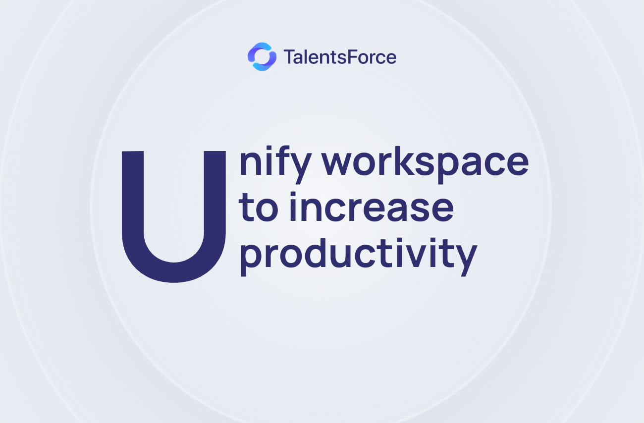 Boost recruitment ops productivity by consolidating your workspace with TalentsForce ATS