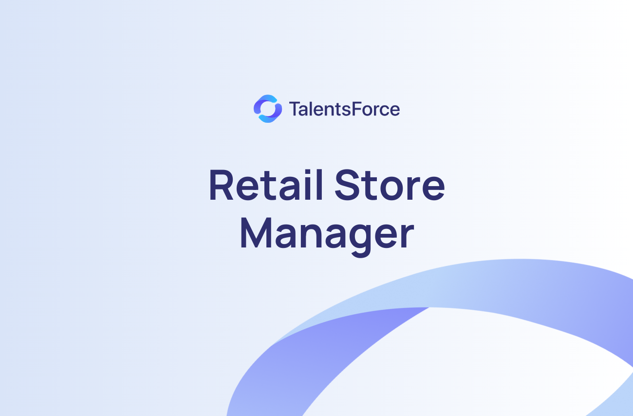 Retail Store Manager Interview Question & Answer Template