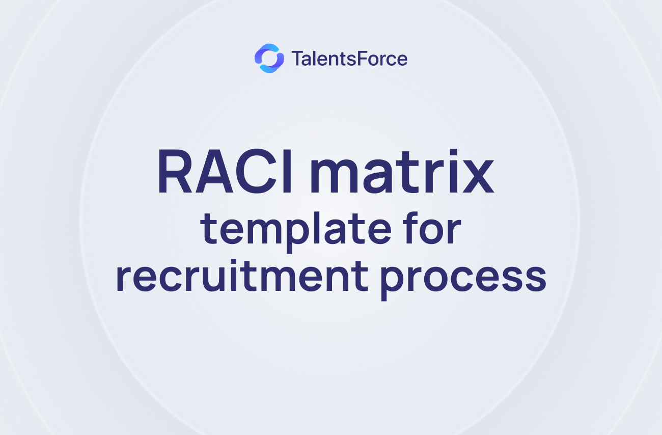 What is RACI for recruitment – free download RACI matrix