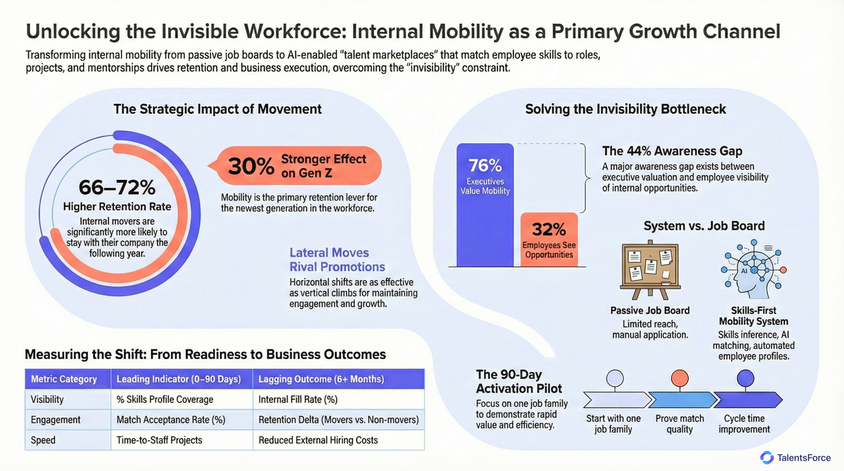 Internal mobility is becoming a primary growth channel for companies