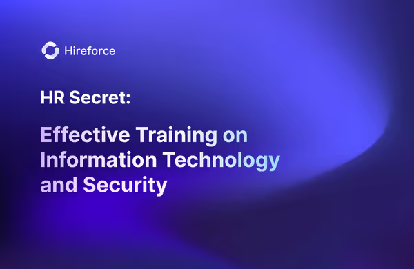 How to integrate Effective Training on IT Security into your Onboarding process