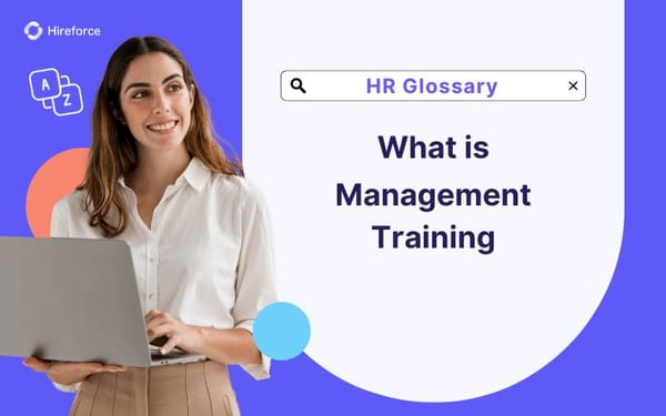 HR Glossary - Management Training - Hireforce